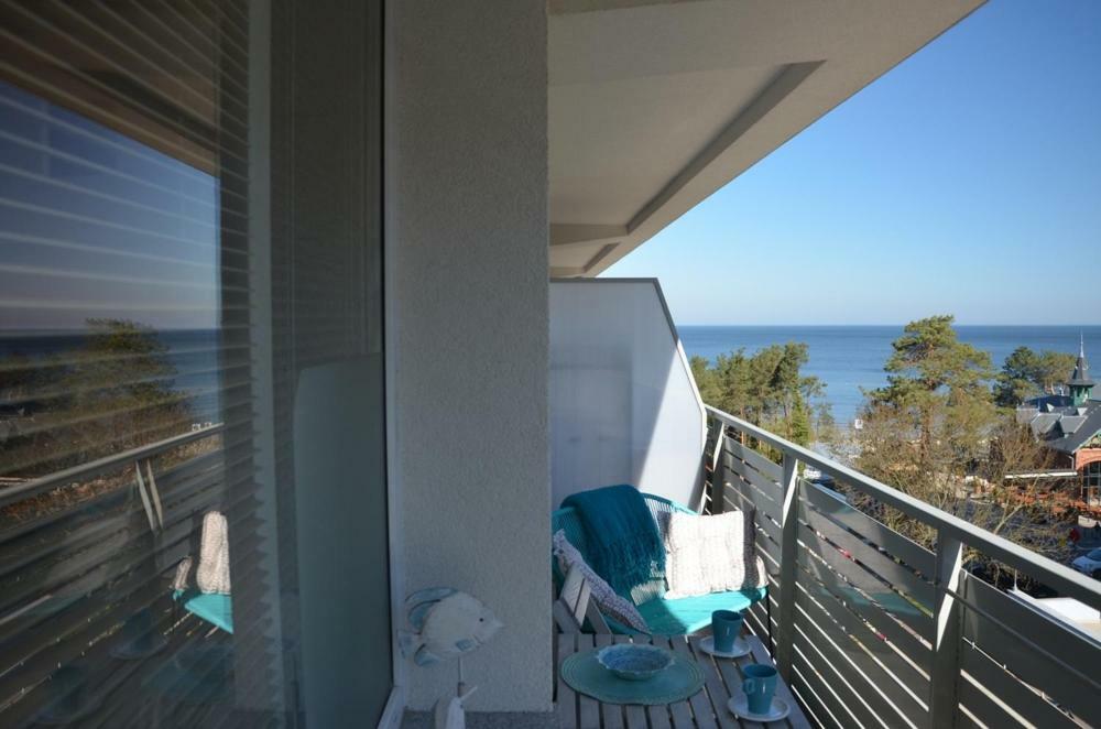 ミエンジズドロイェMaly Przytulny Apartament Z Widokiem Na Morze - Po Remoncieアパートメント エクステリア 写真